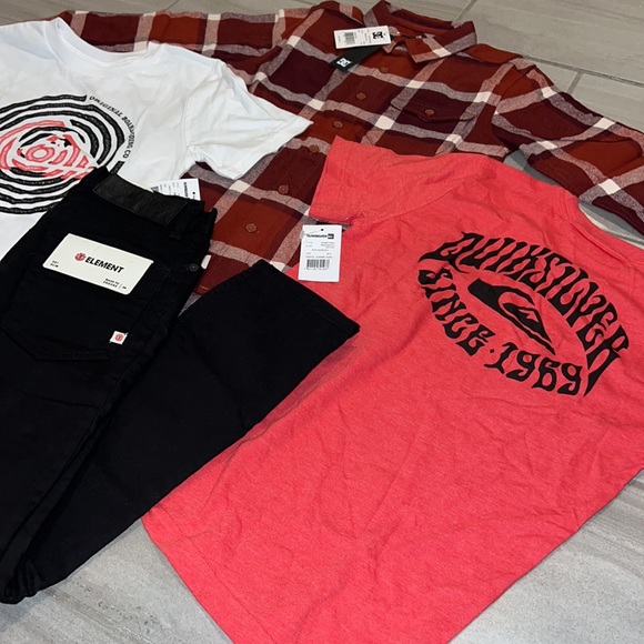 🔥 YOUTH BOY CLOTHING BUNDLE BOX LOT OF 4 FALL VIBES SKATER NWT 🔥 - Picture 4 of 6